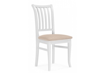 Деревянный стул Фрезино с проножкой из велюра