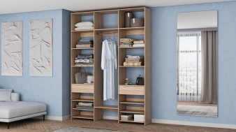 Стеллаж для одежды Мирта 93 BMS - новинка