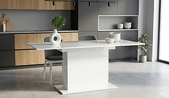 Глянцевый кухонный стол Diamond BMS
