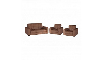 Комплект мягкой мебели Дендра BMS коричневый