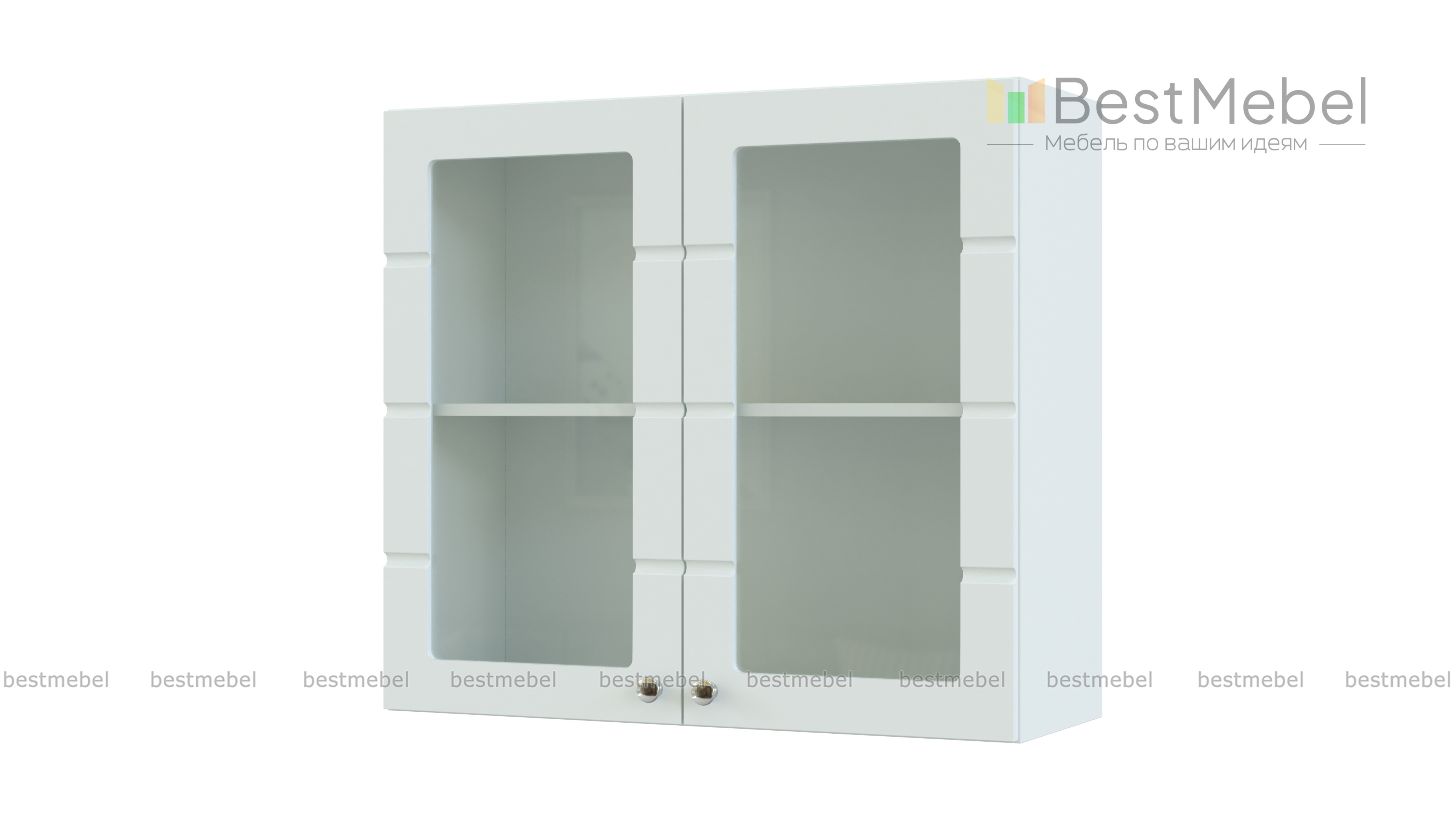 Шкаф-витрина Квадро BMS