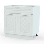 Шкаф нижний 2 двери 1 ящик Агава BMS - Фото 1