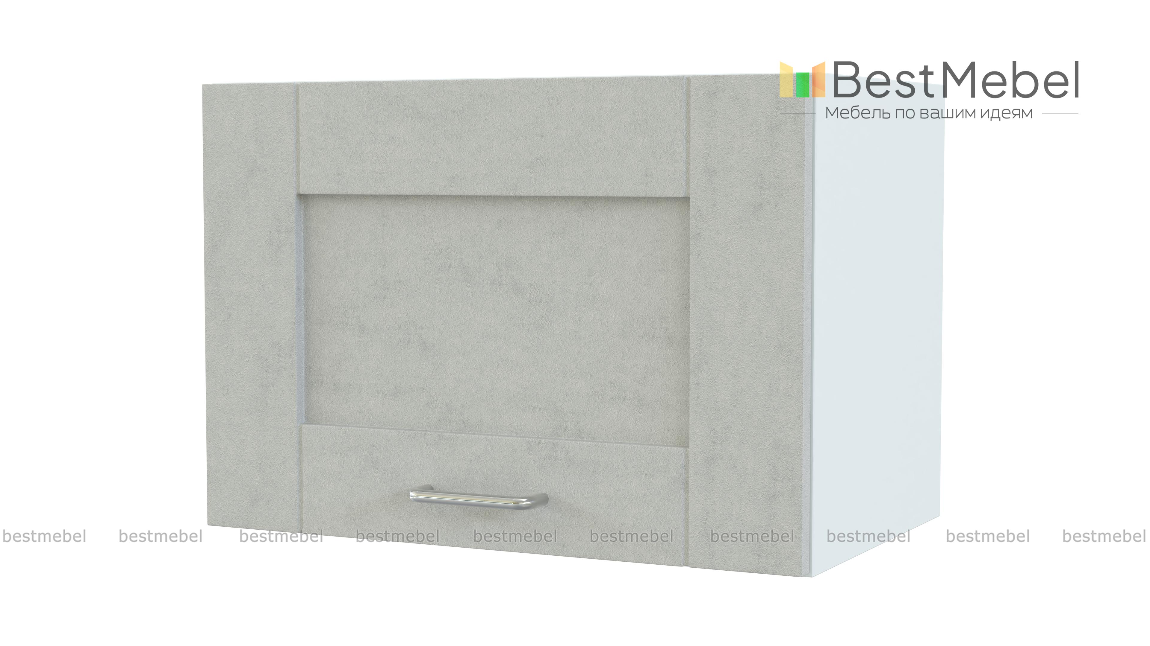 Шкаф верхний горизонтальный Лофт BMS - Фото