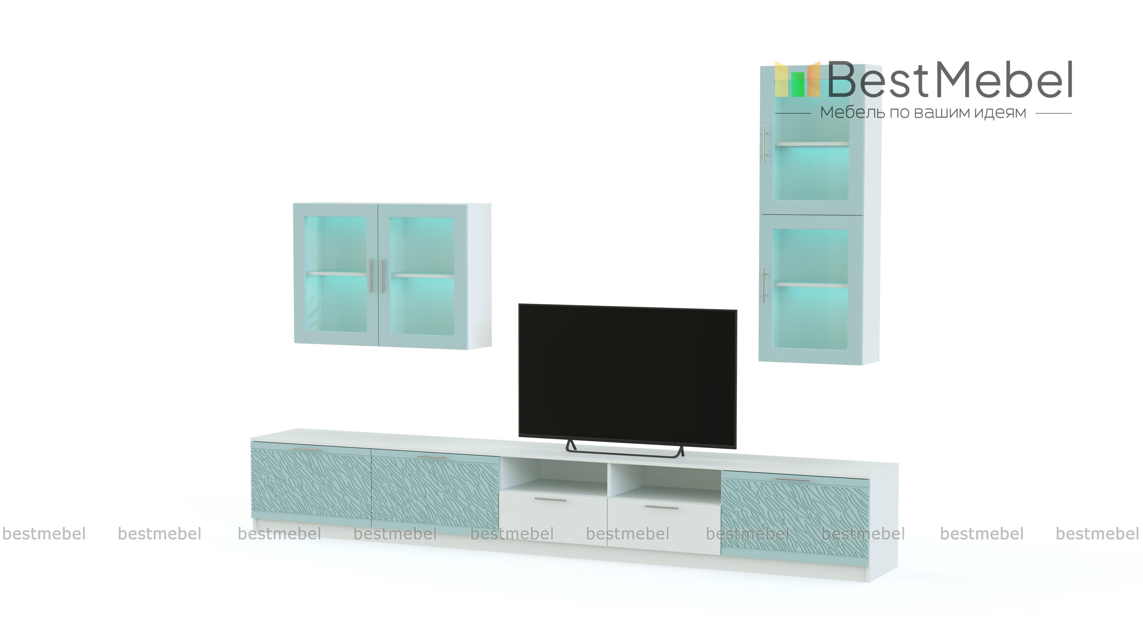 Стенка Вельвет 27 BMS - Фото