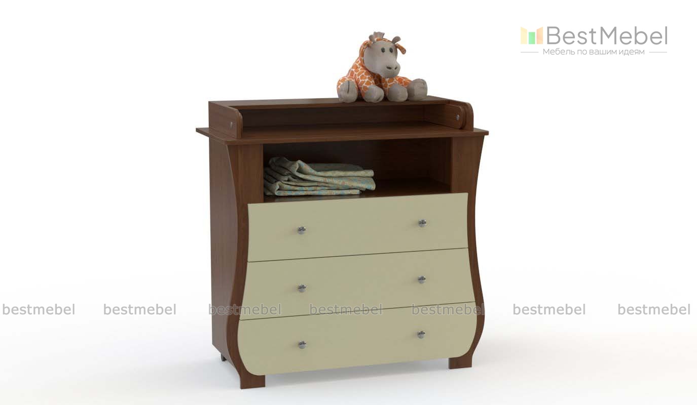 Пеленальный комод Альт 3 BMS