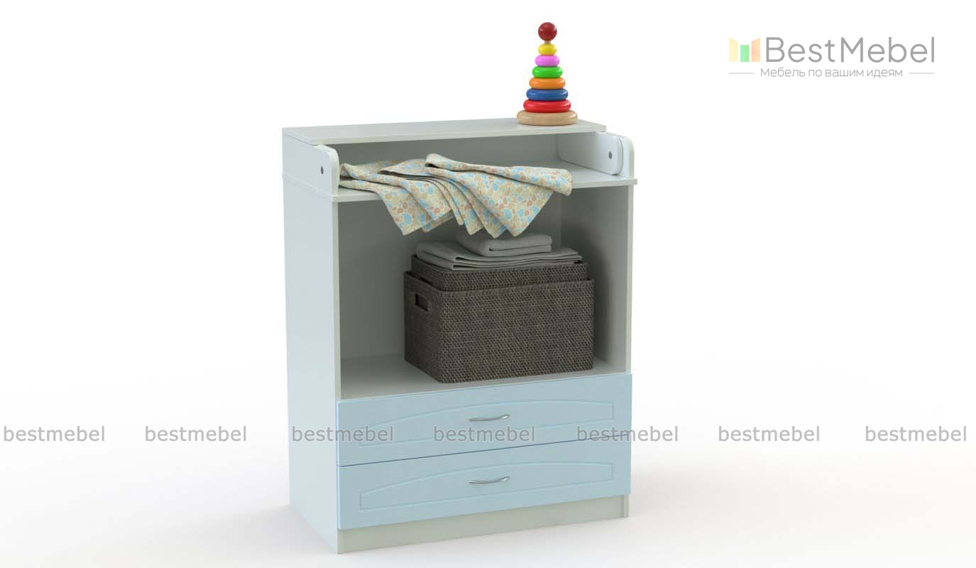 Комод пеленальный Уолли 7 BMS