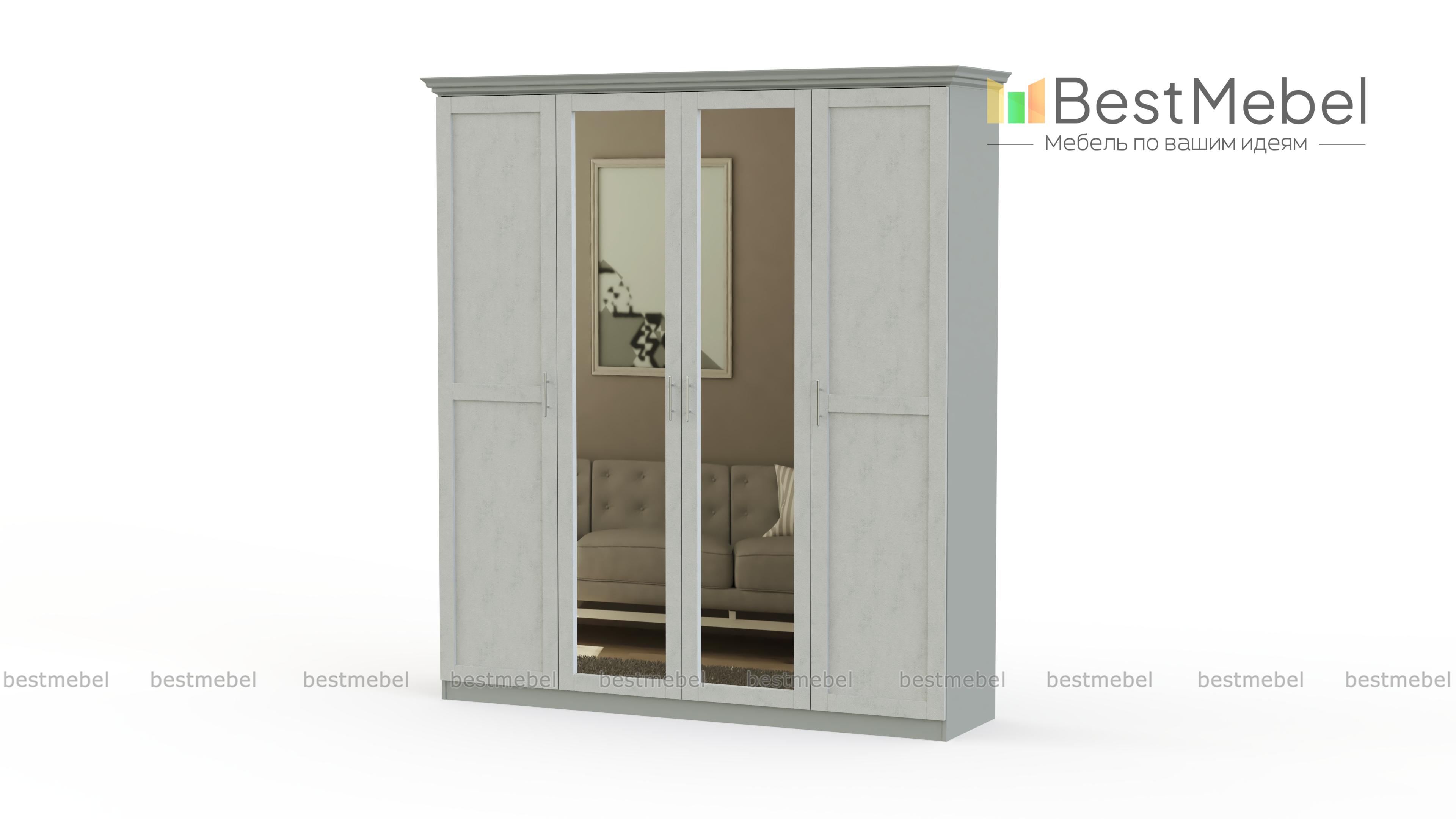 Распашной шкаф СП-4565 BMS - Фото