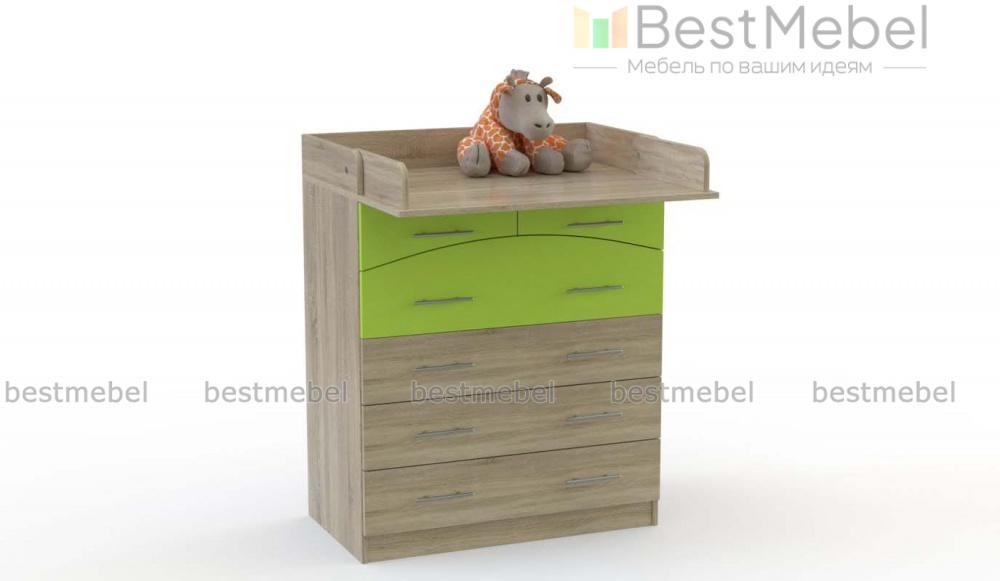 Пеленальный комод Эстель 1 BMS - Фото