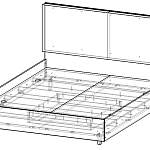 Схема сборки Кровать Поллукс 22 BMS