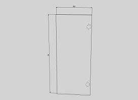 ЭСКИЗ ЭСКИЗ Дверь  №000135902   (300х716х16)