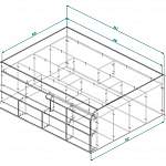 Схема сборки Кровать детская Мия 10 BMS
