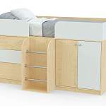 Кровать-чердак  Астра-5 BMS - Фото 7