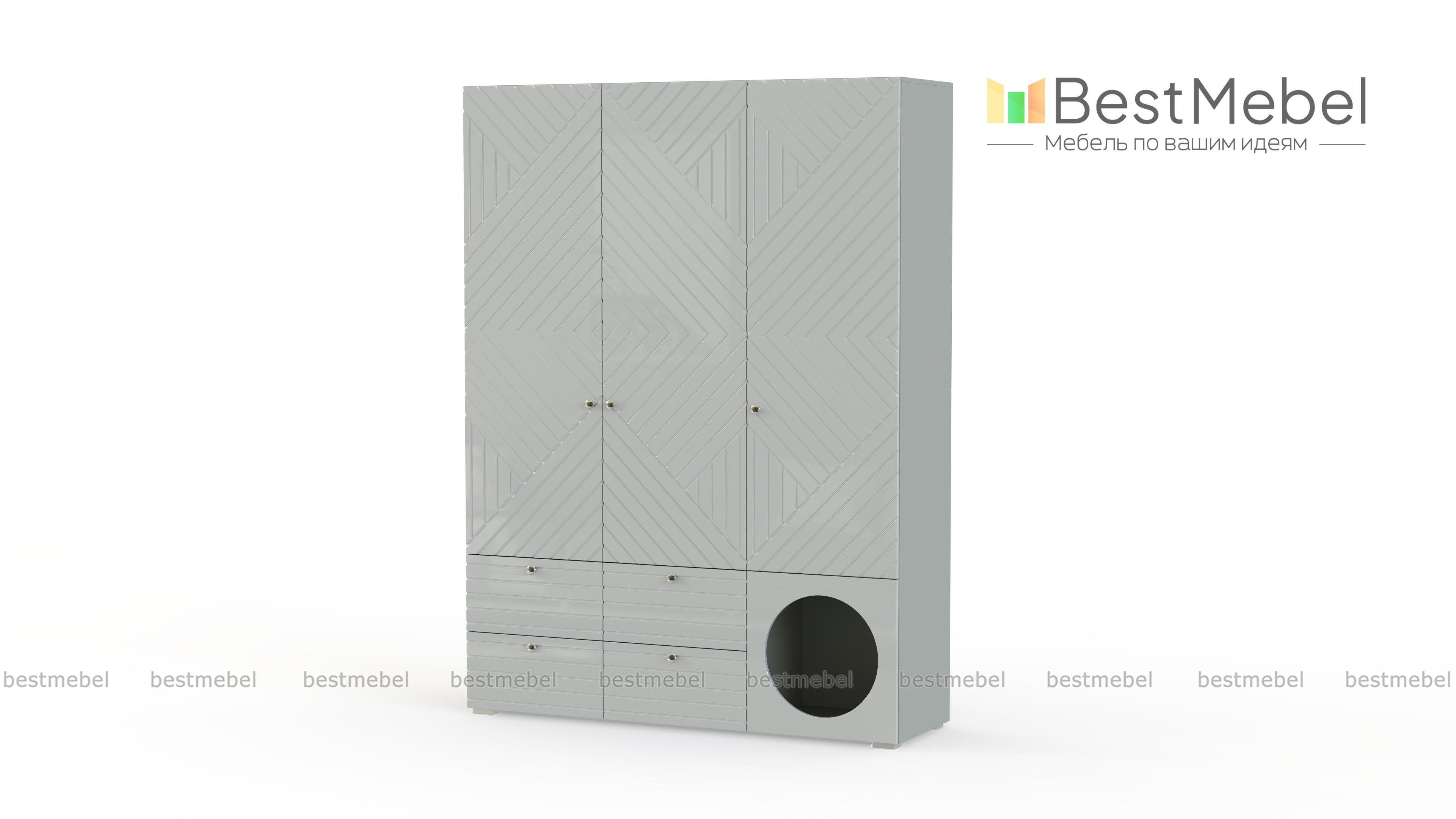 Шкаф распашной Авелин 16 BMS - Фото