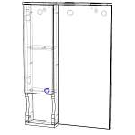 Схема сборки Зеркало в ванную Атлант 5 BMS