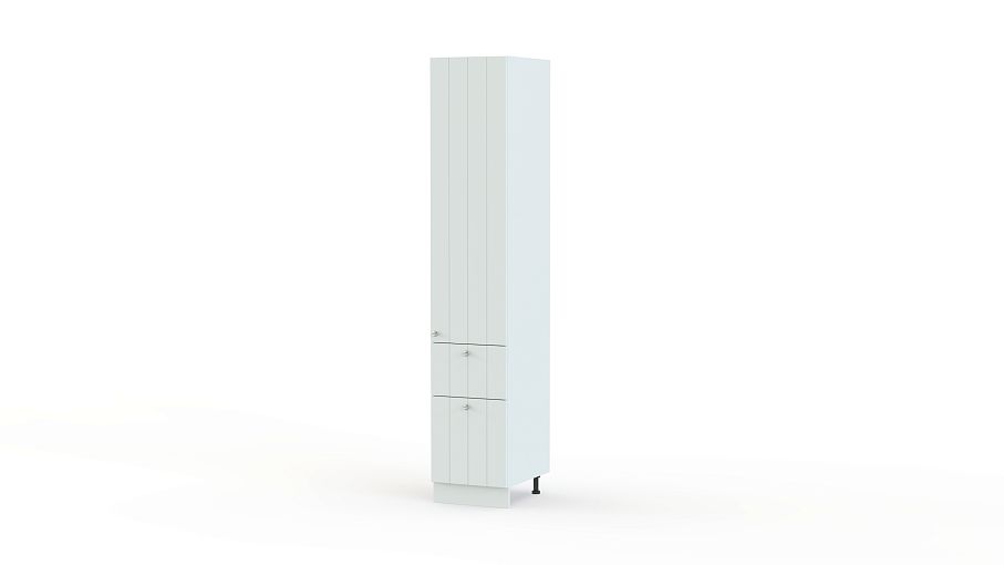 Шкаф пенал с 1-ой дверцей и 2-мя ящиками Прованс BMS - Фото