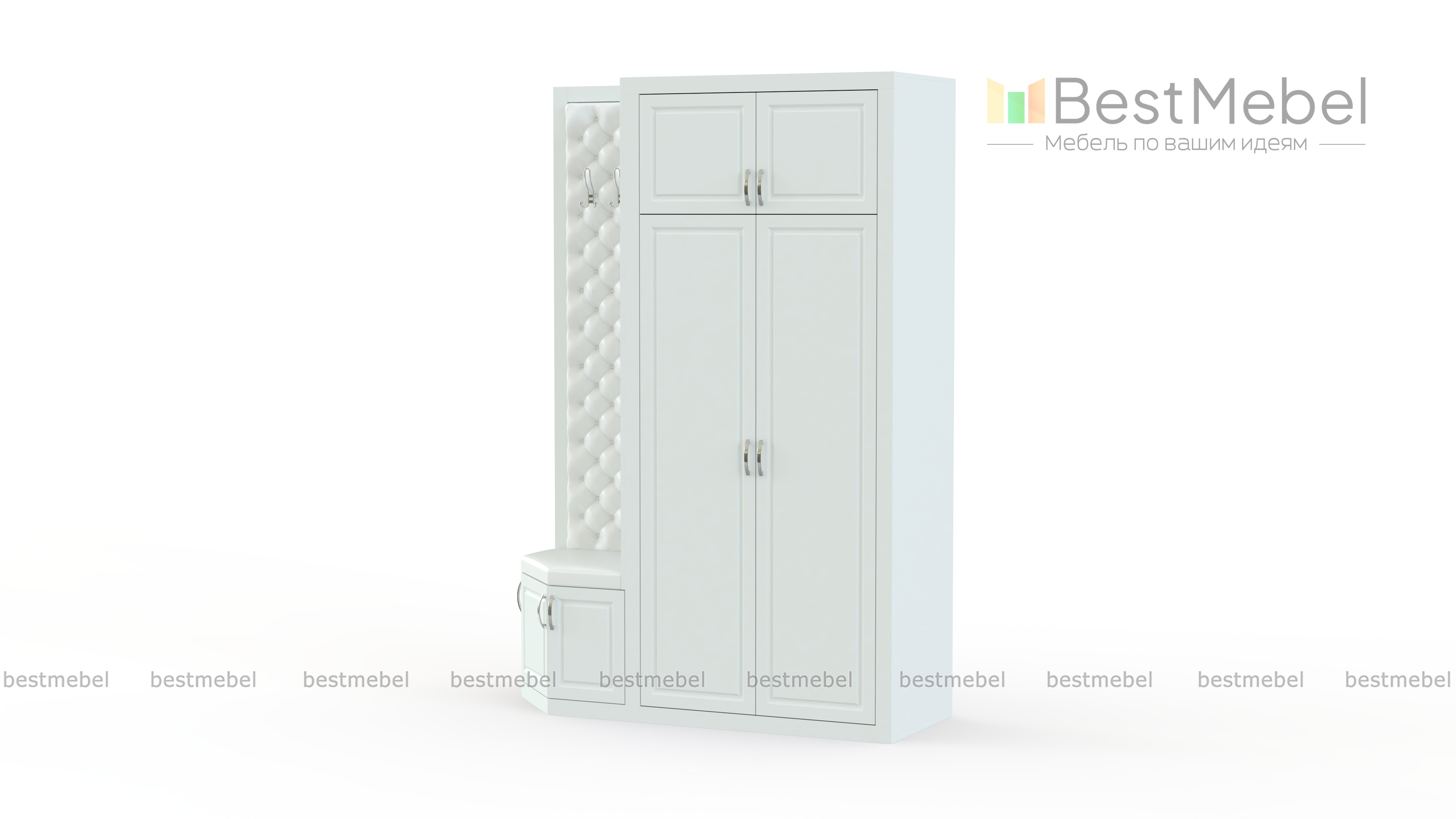 Угловая прихожая Чарли Лайт 3 BMS