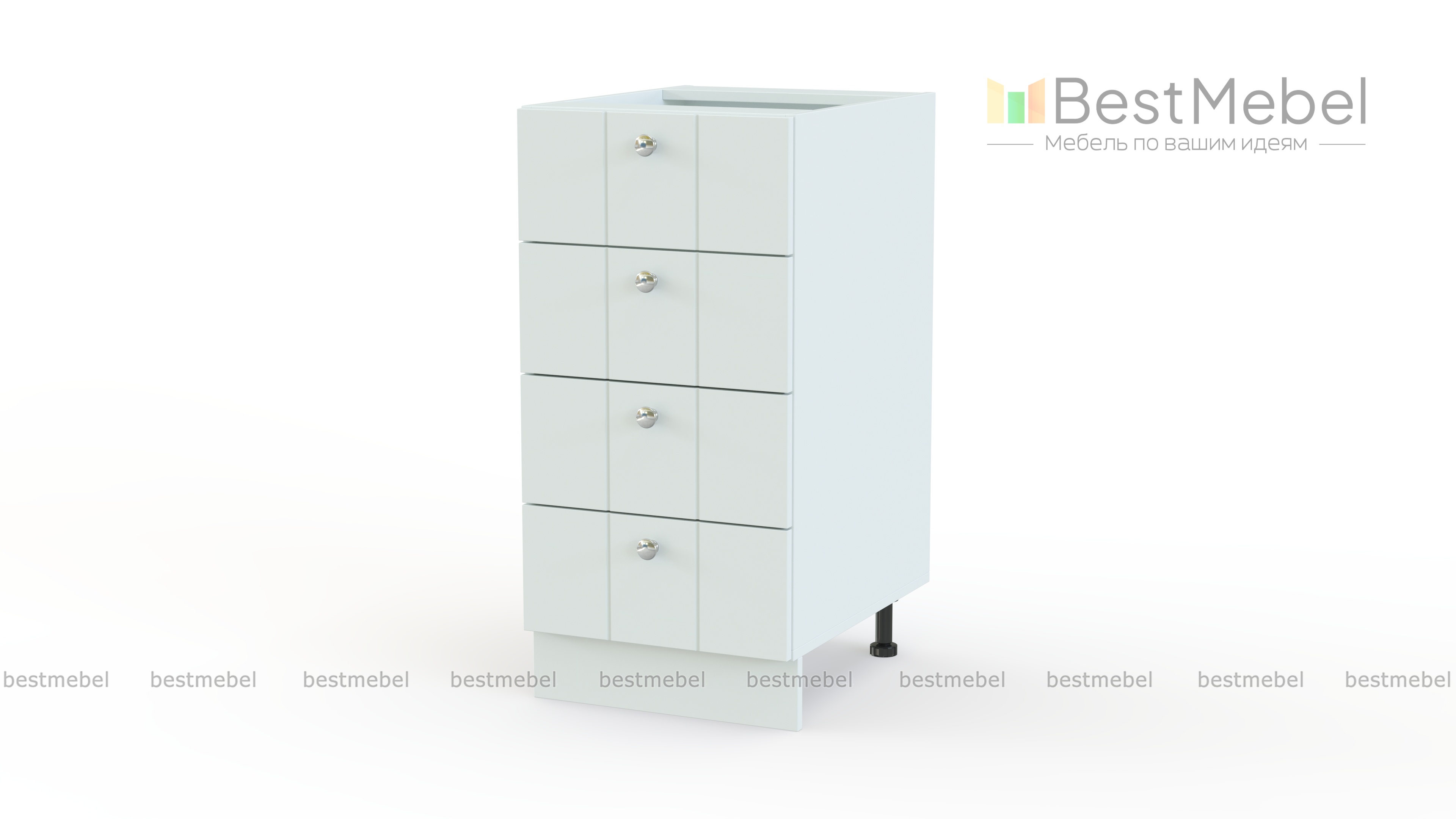 Шкаф нижний с 4-мя ящиками Прованс BMS