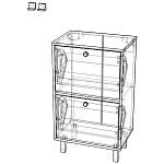 Тумба для обуви Пресли 10 BMS