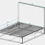 Схема сборки Кровать Ева ПМ BMS