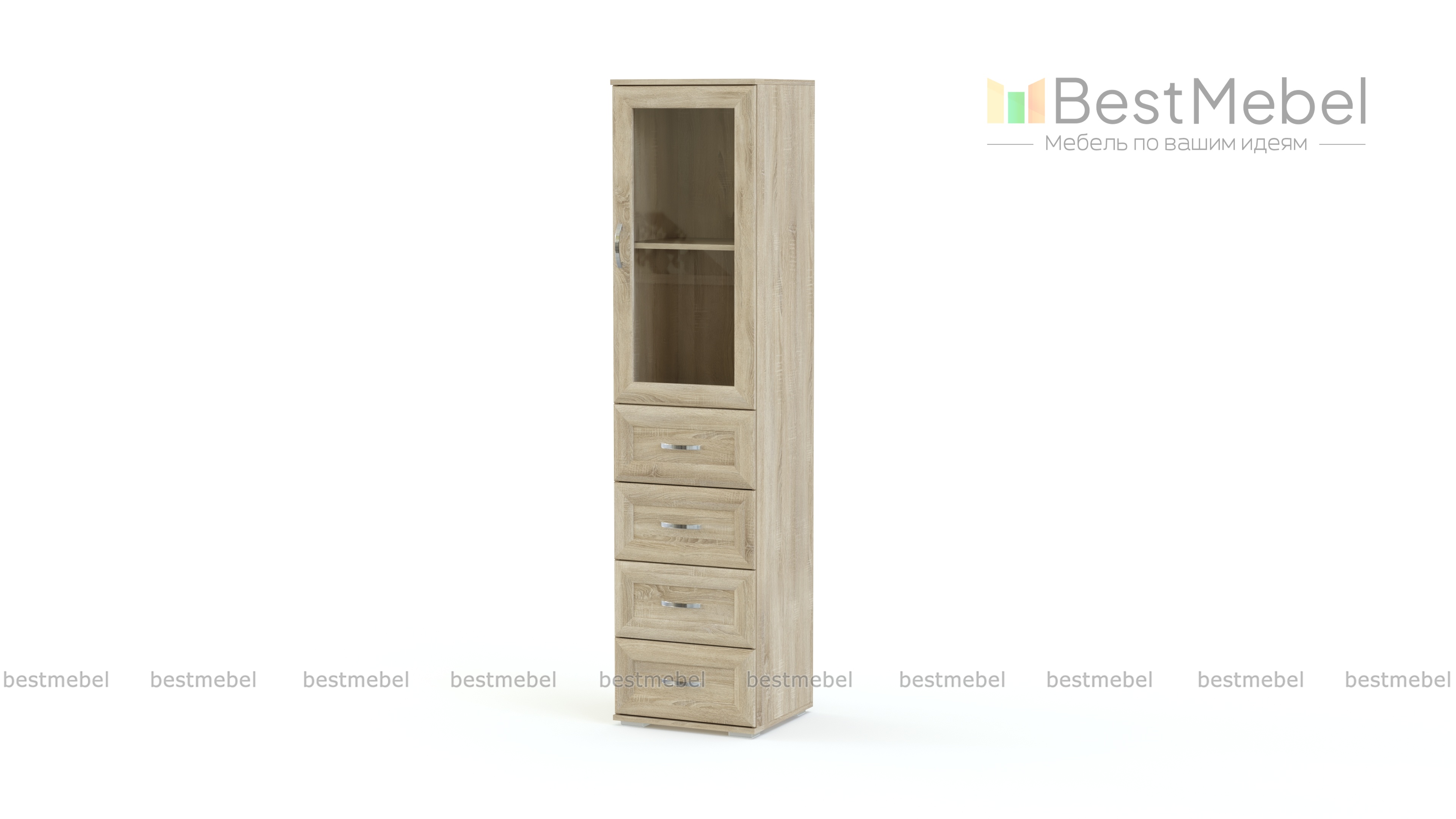 Шкаф для книг Диоскура 8 BMS