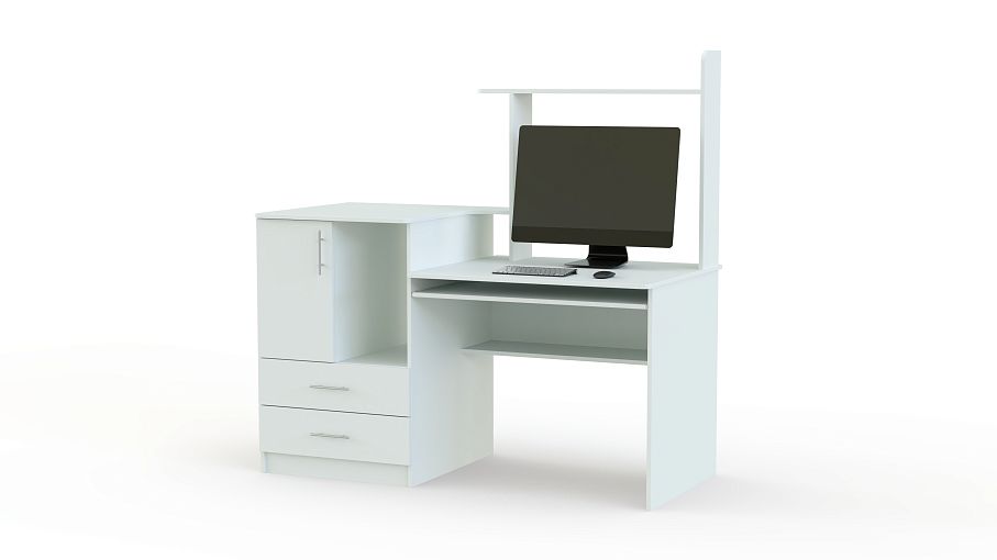 Стол компьютерный №2 Р BMS - Фото