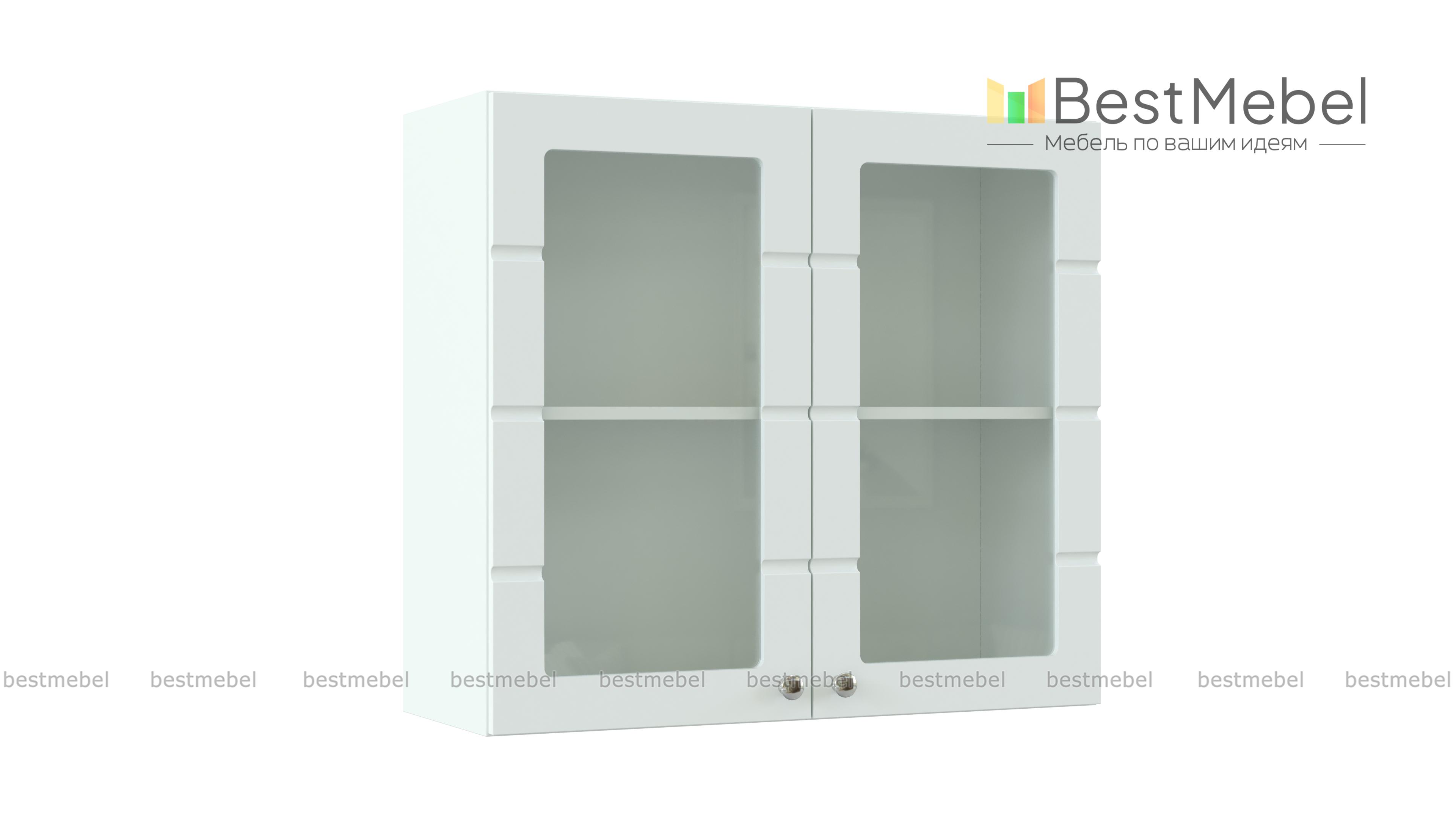 Шкаф-витрина Квадро BMS - Фото