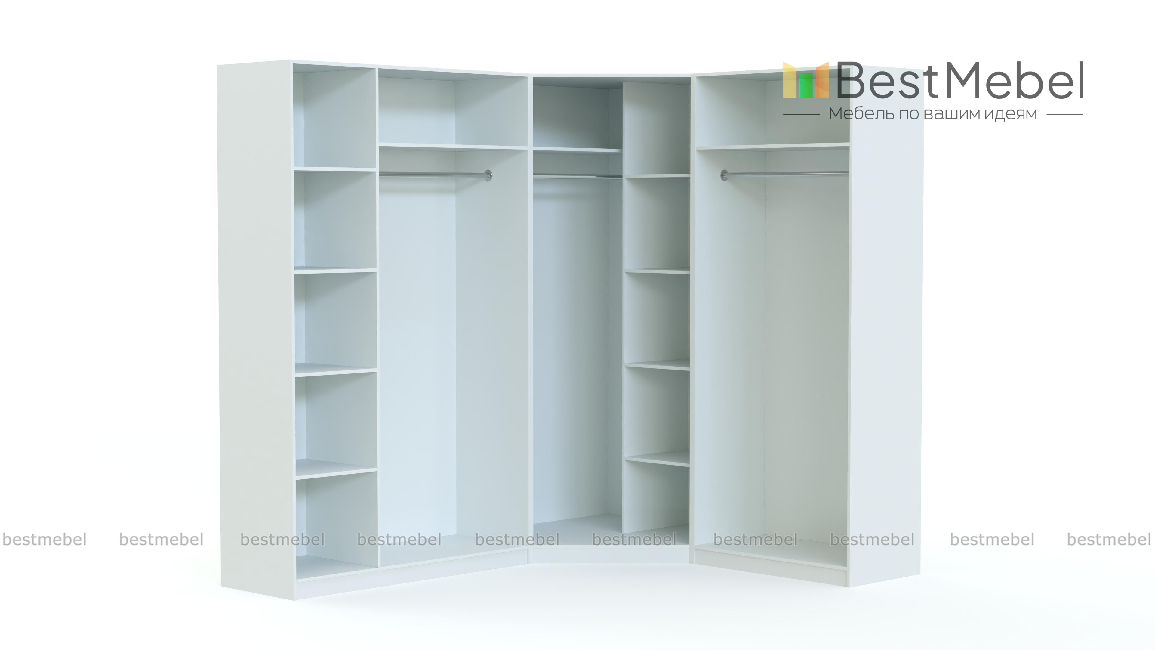 Шкаф угловой Франк 16 BMS - Фото