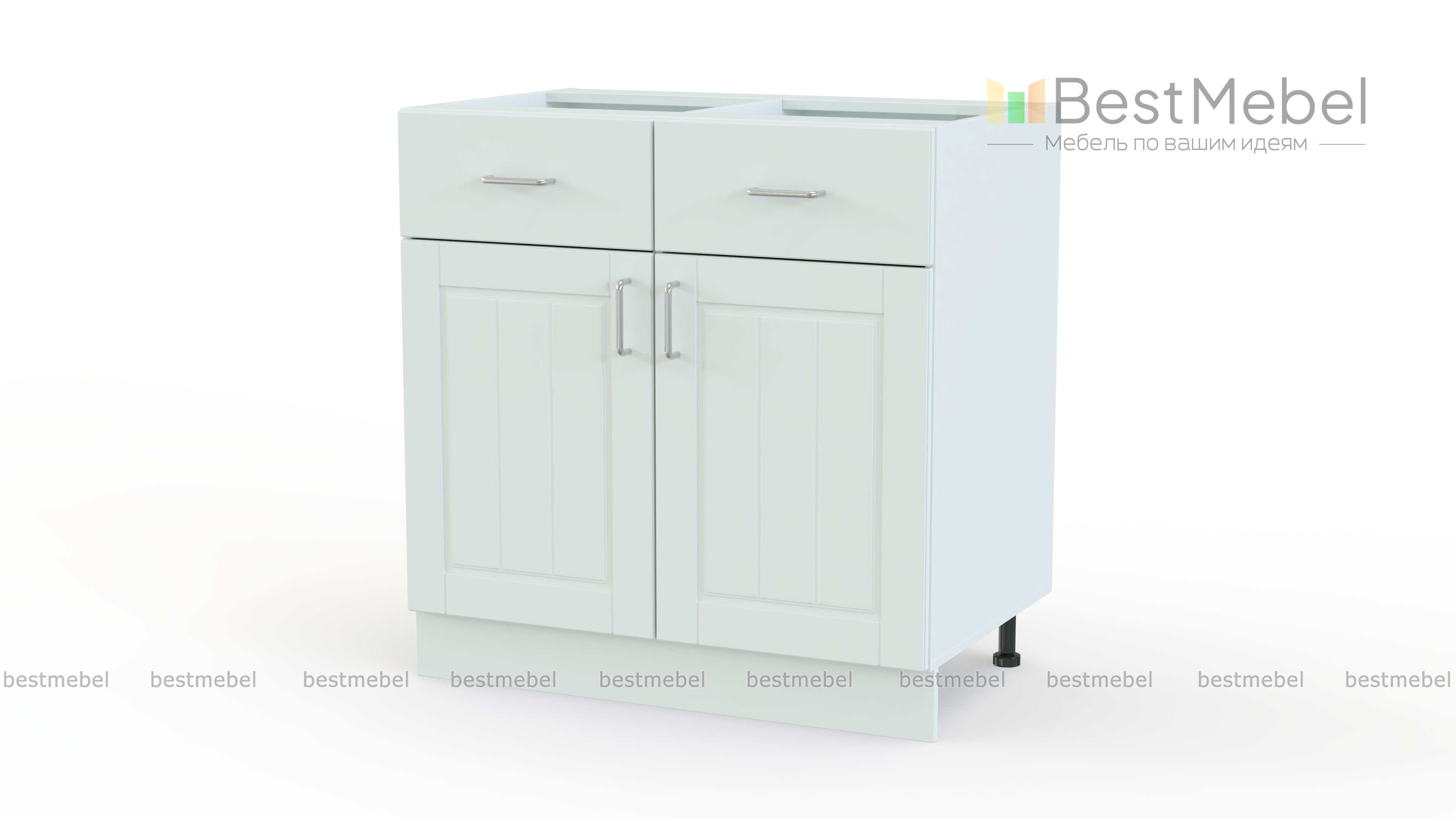 Шкаф нижний с 2-мя ящиками 2-мя дверями Изабелла BMS