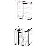Схема сборки Мебель для ванной комнаты Юго 2 BMS