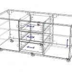 Схема сборки Тумба сервисная Валли BMS