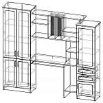 Чертеж Мебельная стенка МС 10 BMS