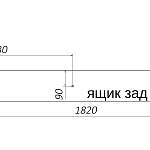 Тахта Ривьера 2 BMS(Левый угол)
