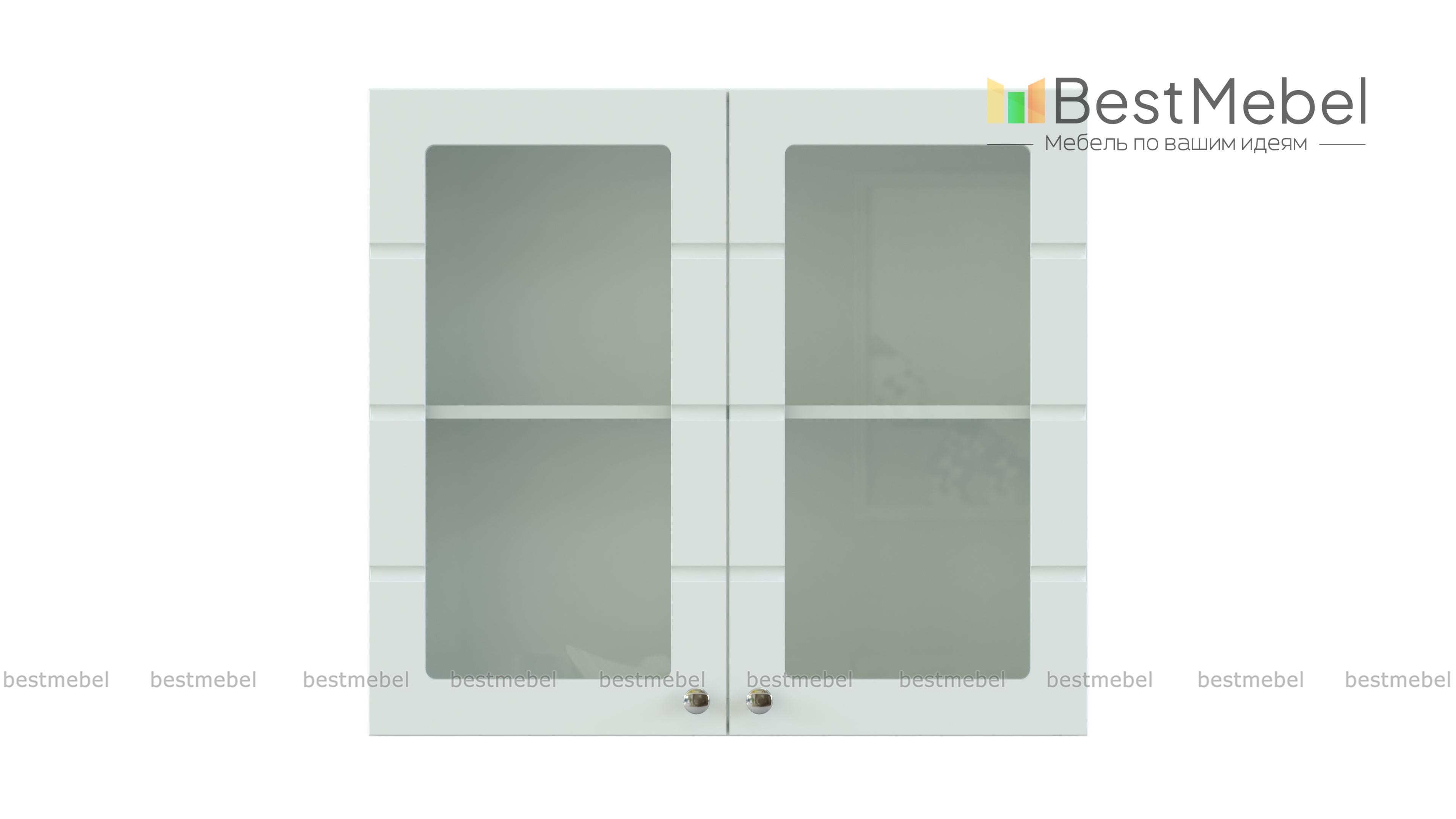 Шкаф-витрина Квадро BMS - Фото