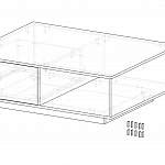 Схема сборки Стол журнальный Брилл-83Т BMS