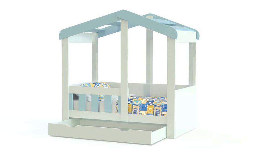 Кровать-домик Поль 11 BMS - Фото