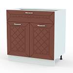 Шкаф нижний 2 двери 1 ящик Агава BMS - Фото 6