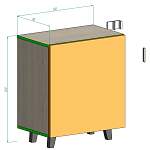 Схема сборки Тумба прикроватная Энни 11 BMS