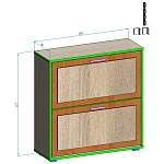 Тумба для обуви М-11 BMS