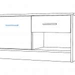 Схема сборки Тумба для обуви Т1Д1Ш BMS