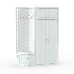 Угловая прихожая Чарли Лайт 3 BMS - Фото 3